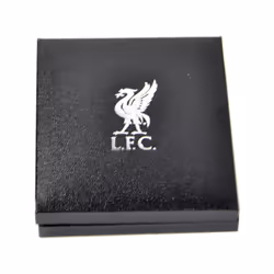 Liverpool FC Stainless Steel Engraved Crest Dog Tag and Chain
