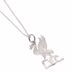 Liverpool FC Sterling Silver Liverbird Pendant & Chain