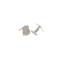 Liverpool F.C. Silver Plated Cufflinks CR Official Merchandise