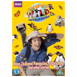 Andy's Wild Adventures - New Zealand penguins, Ostriches and other stories  (DVD)