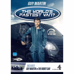 Guy Martin's The World's Fastest Van? & Robot Car (DVD)