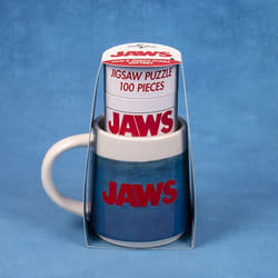 Fizz Creations JAWS Mug & Puzzle Set cup Blue, White Universal 1 pc(s)