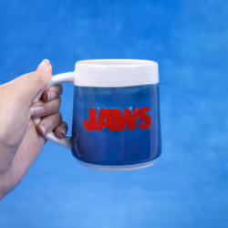 Fizz Creations JAWS Mug & Puzzle Set cup Blue, White Universal 1 pc(s)