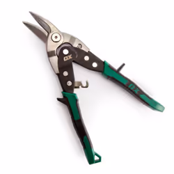 ) OX Pro Extra Heavy Duty Adjustable Aviation Snips (Left, Right & Straight Cut) - Right Cut (Green
