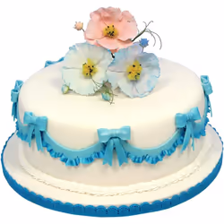 JEM Stitch Edge Fondant Cutters  for Cake Decorating  Set of 4