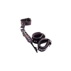 Rouge Garments Black Leather Neck to Wrist Restraints