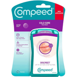 Compeed Cold Sore Patch, 60 Patches (4 Packs of 15ÃÂ