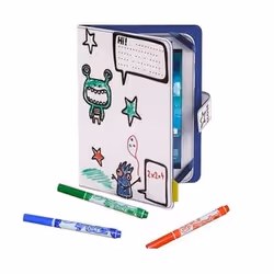 Techair TAUKT007 tablet case 20.3 cm (8") Folio Multicolour