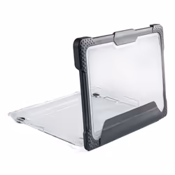 Techair TACHS001 Protective Hard Shell case for HP G8/G9 Chromebook 11, 11.6 black/clear - Additional view 4