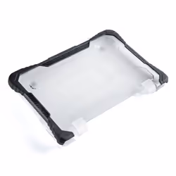 Techair TACHS003 Protective Hard Shell case for Lenovo 500e/500w/300e/300w Chromebook 3rd Gen (2-in-1), 11.6 black/clear, Har ...