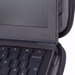 Techair TAE4802 Meet the ultimate 11-12” Chromebook case – it's like a work-in style superhero! Fasten it with secure screen clips, protect with EVA panels, and ID it easily. Your Chromebook's new best friend! - Additional view 5