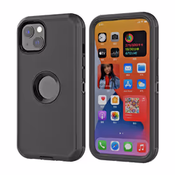 Techair TAPIC033 The iPhone 15 Case offers a perfect fit, easy access, and ultimate protection—complete with a 9H screen prot ...