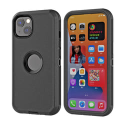 Techair TAPIC033 The iPhone 15 Case offers a perfect fit, easy access, and ultimate protection—complete with a 9H screen protector to keep scratches at bay. Tough, stylish, and built to last!