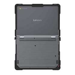 Techair TACHS031 Protective Hard Shell case for Lenovo 500e 5th Gen, 11.6-12.2 black/clear