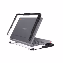 Techair TACHS031 Protective Hard Shell case for Lenovo 500e 5th Gen, 11.6-12.2 black/clear - Additional view 3