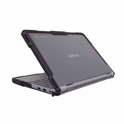 Techair TACHS031 Protective Hard Shell case for Lenovo 500e 5th Gen, 11.6-12.2 black/clear - Additional view 4
