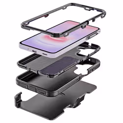 Techair TAPGR045 The Samsung A27 5G Rugged Case offers a perfect fit, easy access, and ultimate protection—complete with an inbuilt screen protector to keep scratches at bay. Tough, stylish, and built to last! - Additional view 2
