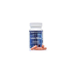 Super Strength Lutein 50mg | 60 Capsules | Vegan & Vegetarian Friendly | Manufactured in The UK