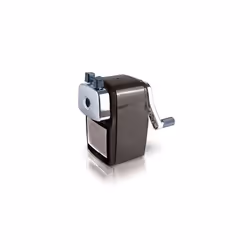 Helix Metal Desktop Sharpener for Standard and Jumbo Pencils (Assorted Colours)