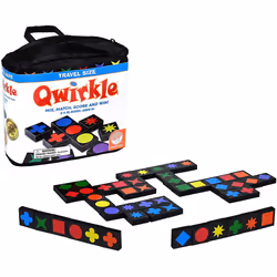 MindWare Qwirkle Travel Edition: Mix, Match, Score & Win!