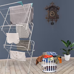 3 Tier Clothes Dryer Airer Foldable Laundry Rack Washing Line Drying Horse 14m