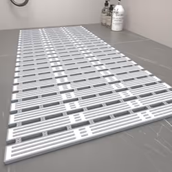 Extra Long Bath Bathroom Mat Inside Shower Non Slip Anti Mould Suction 90x40cm