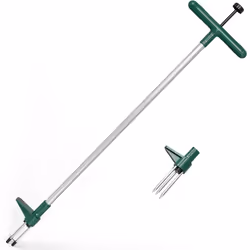 Weed Puller Stand-Up Weeder Removal Tool Long Handle Garden Tool with 3 Claws