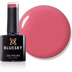 Bluesky Gel Nail Polish, Tropix 80505, Bright, Fire, Red, Long Lasting, Chip Resistant, 10 ml (Requires Drying Under UV LED L ...