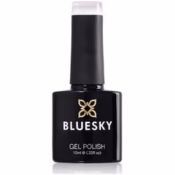Bluesky Gel Nail Polish, Diamond White Cs61, Bright, Porcelain,White Long Lasting, Chip Resistant, 10 ml (Requires Drying Under UV LED Lamp)