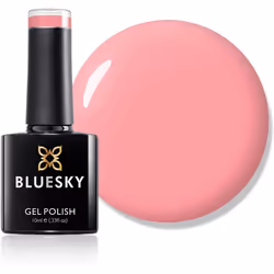 Bluesky Gel Nail Polish, Pink Glow A097, Coral, Light, Pink, Long Lasting, Chip Resistant, 10 ml (Requires Curing Under UV LE ...