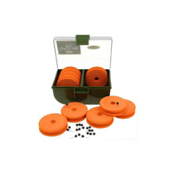 NGT Chod/Zig Bin with 10 Eva Winders - Green, One Size