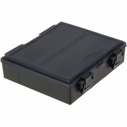 NGT Fishing Tackle Box Including 4 Fixed Compartment Bit Boxes