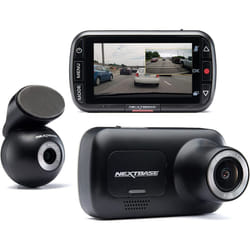 Nextbase 222XR Dash Cam Front and Rear Full 1080p/30fps HD Recording in Car DVR Cam 140 6 lane Wide Viewing- Intelligent Parking Mode