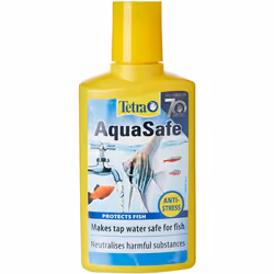Tetra AquaSafe to Turn Tap Water into Safe and Healthy Water for Fish and Plants, 250 ml