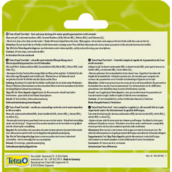 Tetra Pond Test 6-in-1 Strip to Test 6 Essential Water Quality Parameters in Less Than 60 Seconds