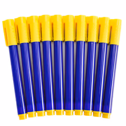 Money Checker Pens Fake Counterfeit Bank Note Marker Detector 10pc
