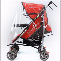 Buggy Rain Cover Universal Pushchair Stroller Pram Transparent