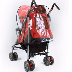 Buggy Rain Cover Universal Pushchair Stroller Pram Transparent