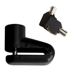 Disc Brake Lock Motorbike Bicycle Scooter Security Keys Black
