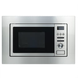 electriQ Built-In 800W Microwave with Grill - Stainless Steel