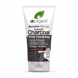 Dr Organic Charcoal, Cleansing mask, Women, Purifying, Refreshing, Tube, Aloe Barbadensis Leaf Juice, Kaolin (China clay), Gl ...