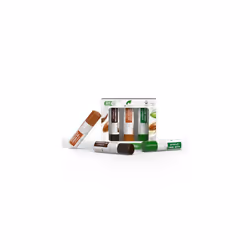 Lip Balm Gift Set, Moisturising, SPF 15, Assorted Multipack with Aloe Vera, Argan Oil, Coconut Oil, Natural, Vegetarian, Cruelty-Free, Paraben &