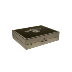 Jack Daniel's black travel contact lens case accessories with mirror