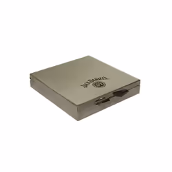 Jack Daniel's chrome 4 compartment pill box
