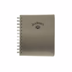 Jack Daniel's wirebound notebook