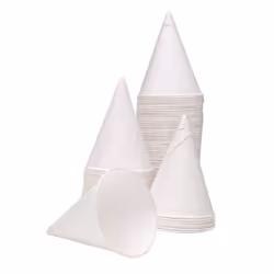 4oz Water Drinking Cone Cup White Pack of 5000 ACPACC04 CPD40115