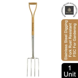 Kent&Stowe Digging Fork or Pointed Spade ForGarden - Digging Fork