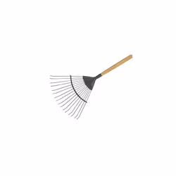 Carbon Steel Long Handled Lawn/Leaf Rake