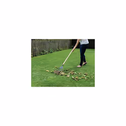 Carbon Steel Long Handled Lawn/Leaf Rake