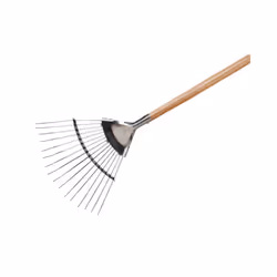 Kent & Stowe Stainless Steel Garden Life Lawn & Leaf Rake, FSCÂ® 70100741
